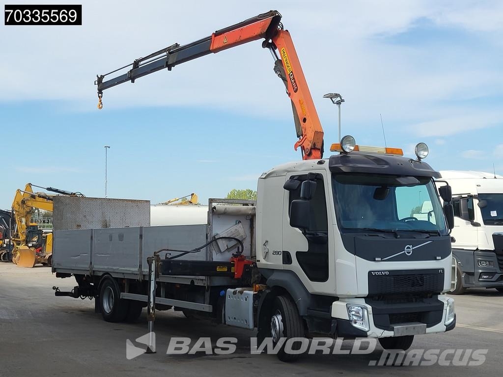 Volvo FL 280 FL 4X2 Palfinger PK10501 Remote Automatic E Platte bakwagens