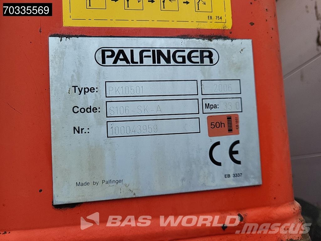 Volvo FL 280 FL 4X2 Palfinger PK10501 Remote Automatic E Platte bakwagens