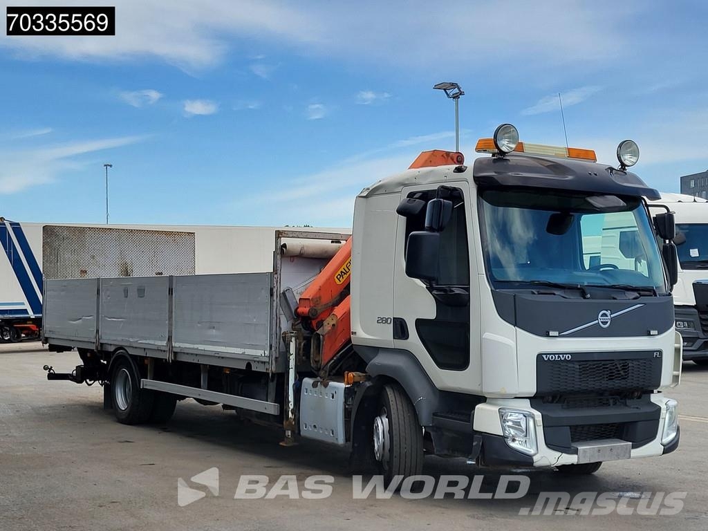 Volvo FL 280 FL 4X2 Palfinger PK10501 Remote Automatic E Platte bakwagens