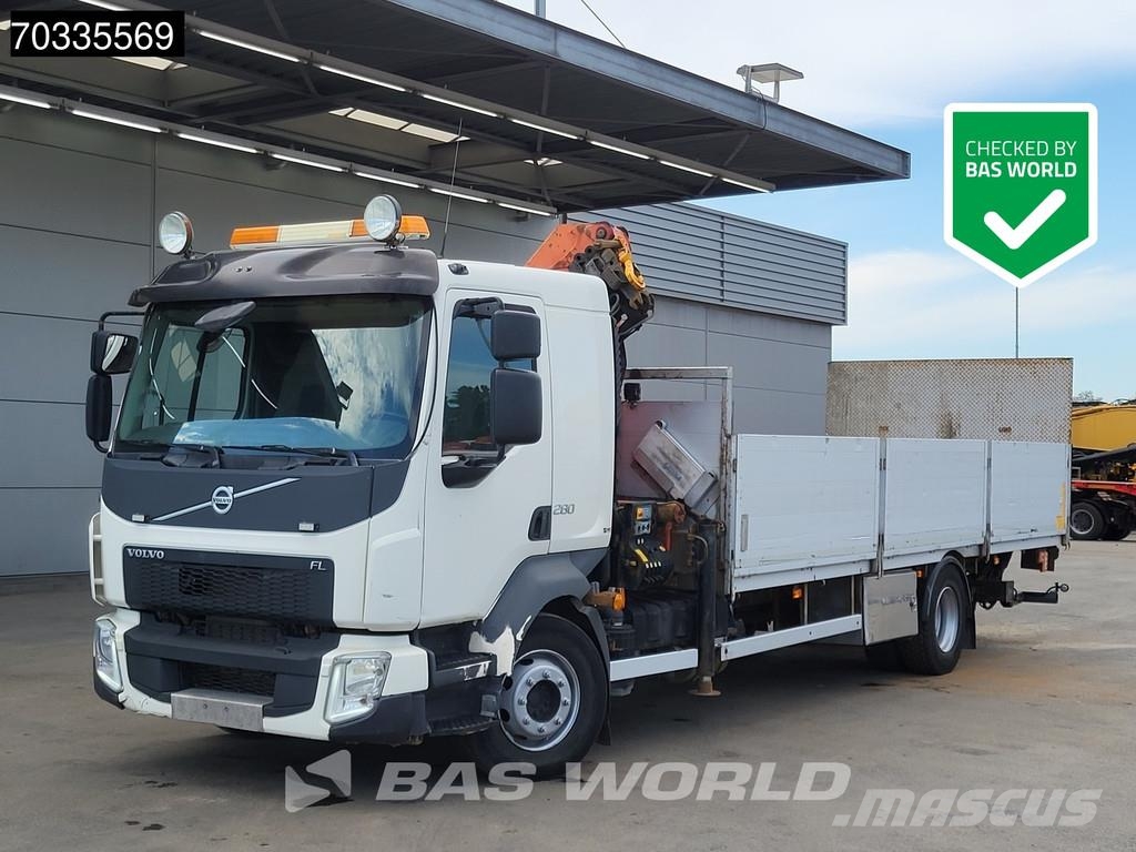 Volvo FL 280 FL 4X2 Palfinger PK10501 Remote Automatic E Platte bakwagens