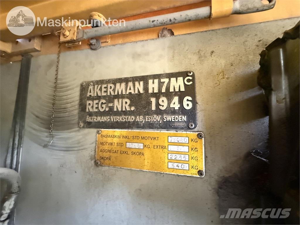 Åkerman Hm7c Hjulgrävare