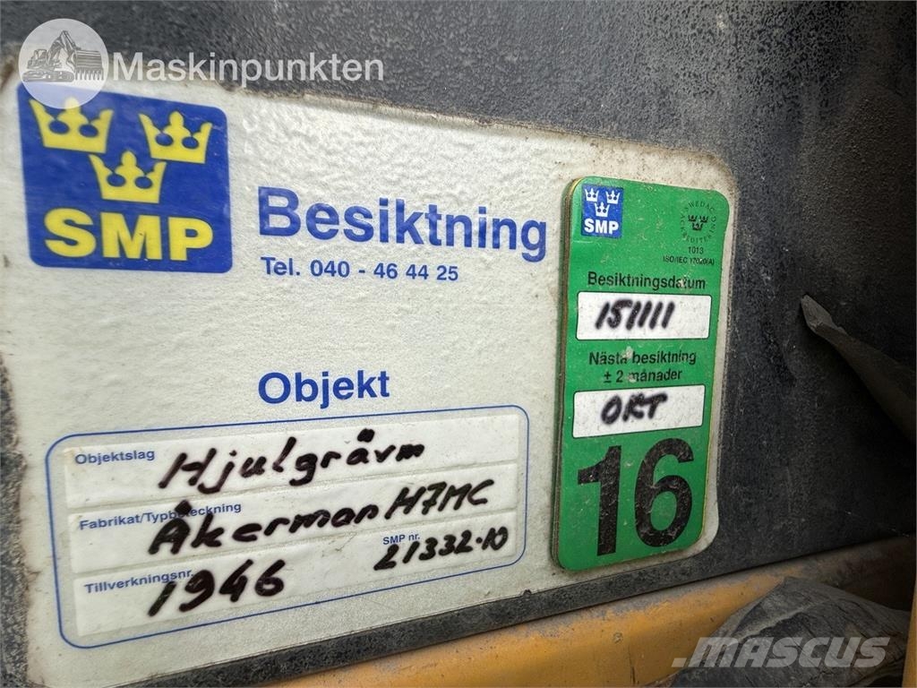 Åkerman Hm7c Hjulgrävare