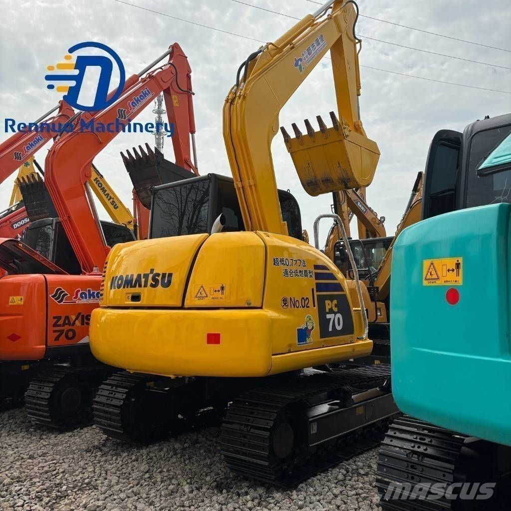 Komatsu PC 70-8 小型挖土機/掘鑿機<7t(小型挖掘機)