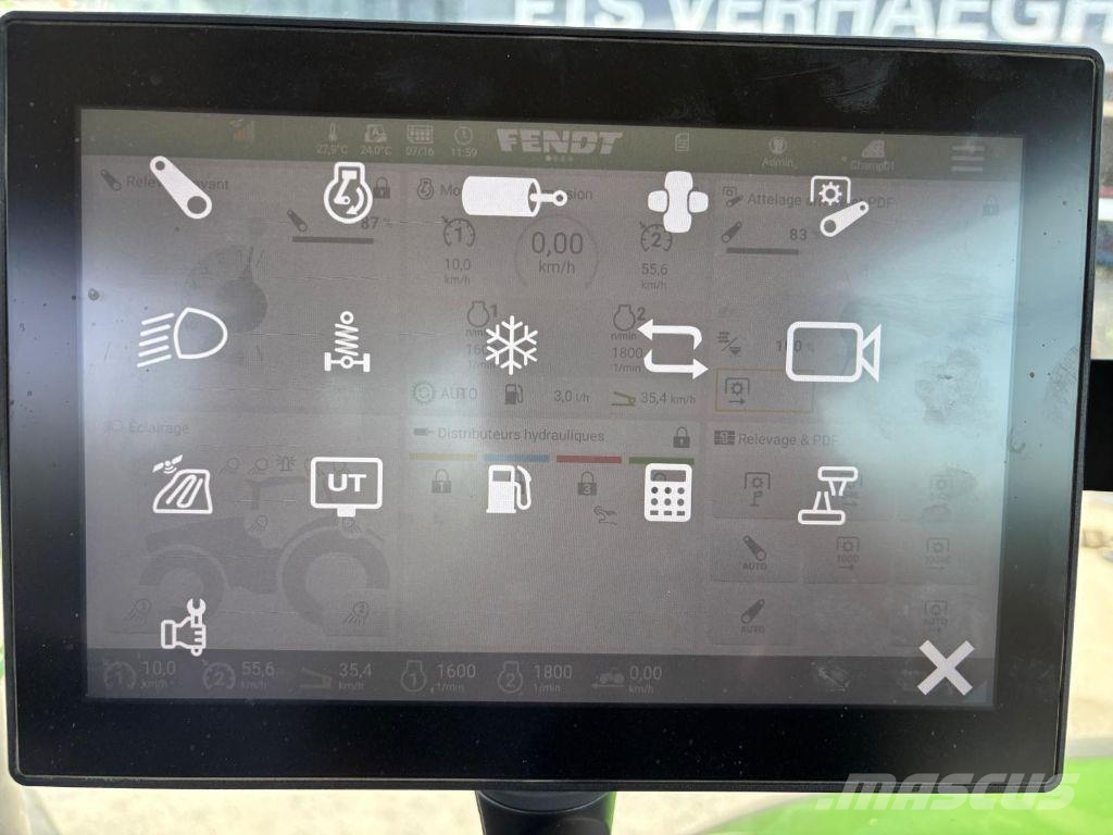 Fendt 722 VARIO POWER + Трактори