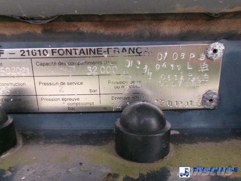 Magyar Bitumen tank inox 32 m3 / 1 comp Полуприцепы-Цистерны
