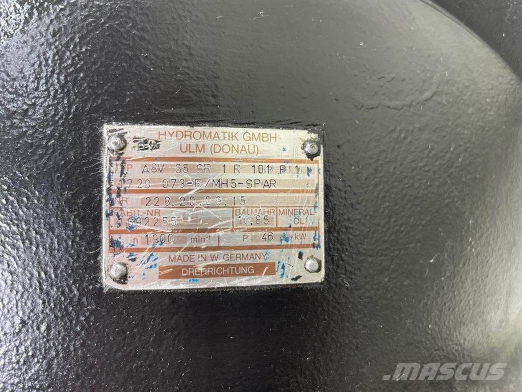 Hydromatik A8V55SR1R101F11729073-R/MH5-SPAR-Load sensing pump 液压