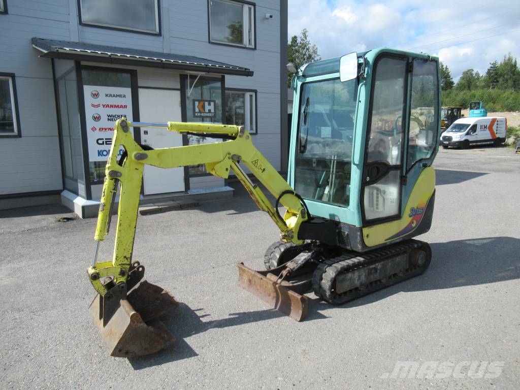 Yanmar SV 15 Miniekskavaatorid < 7 t