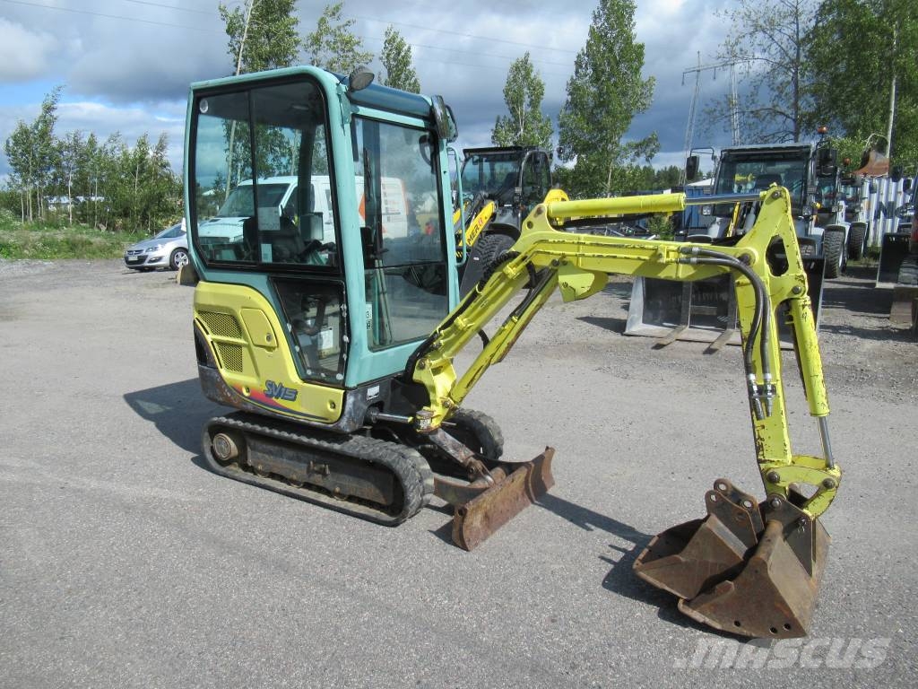 Yanmar SV 15 Miniekskavaatorid < 7 t