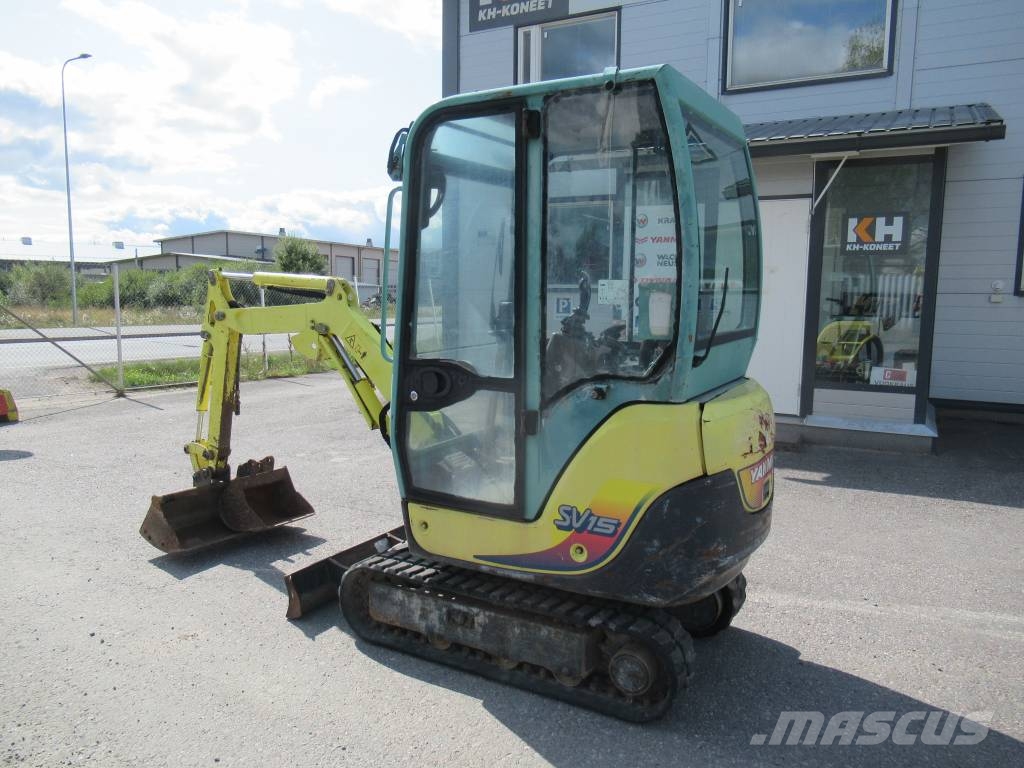 Yanmar SV 15 Miniekskavaatorid < 7 t