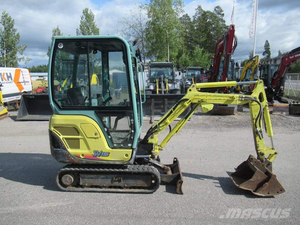 Yanmar SV 15 Miniekskavaatorid < 7 t