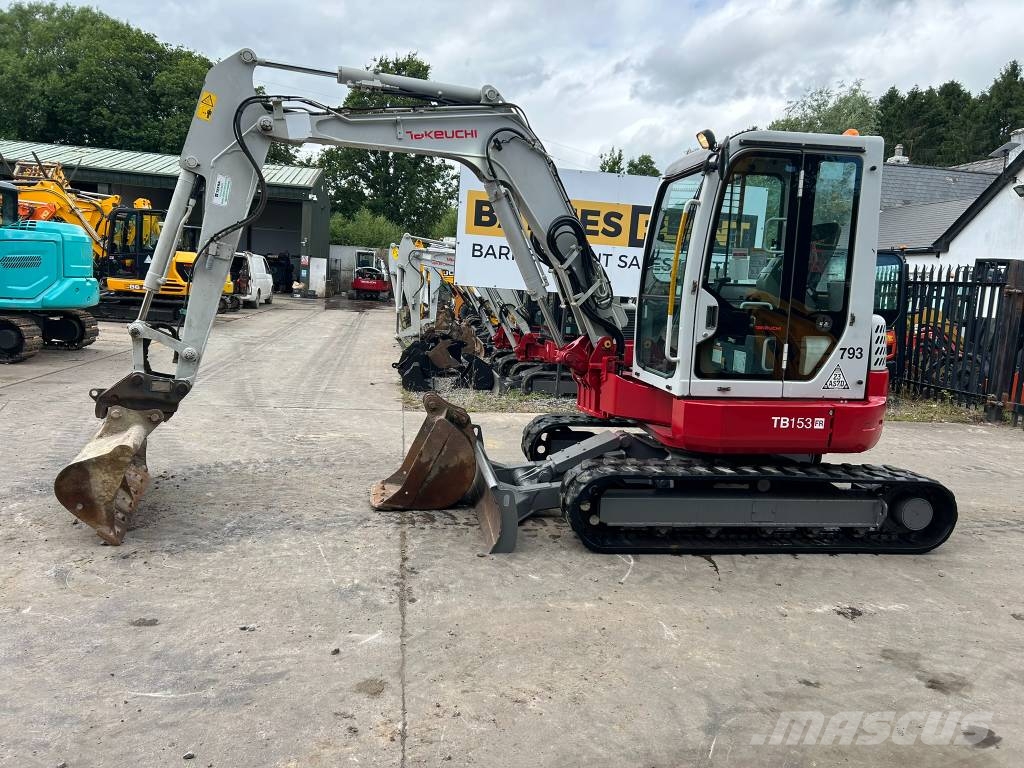 Takeuchi TB 153 FR حفارات صغيرة أقل من 7 طن (حفارات صغيرة)