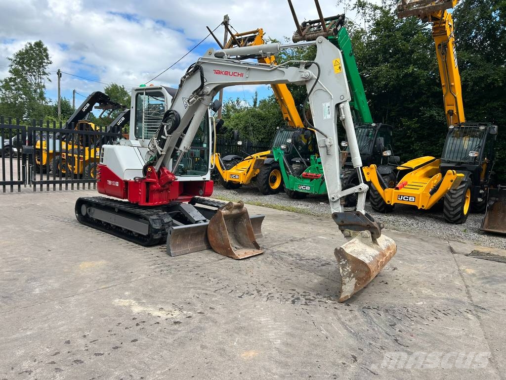 Takeuchi TB 153 FR حفارات صغيرة أقل من 7 طن (حفارات صغيرة)