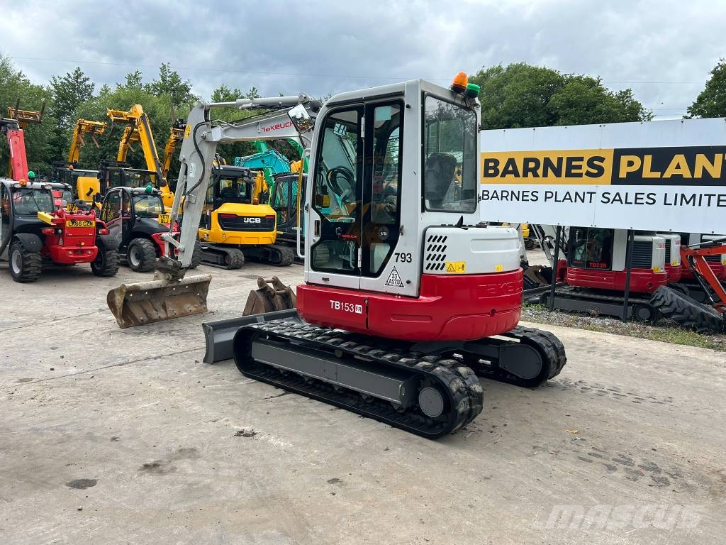 Takeuchi TB 153 FR حفارات صغيرة أقل من 7 طن (حفارات صغيرة)