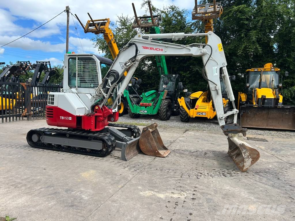 Takeuchi TB 153 FR حفارات صغيرة أقل من 7 طن (حفارات صغيرة)