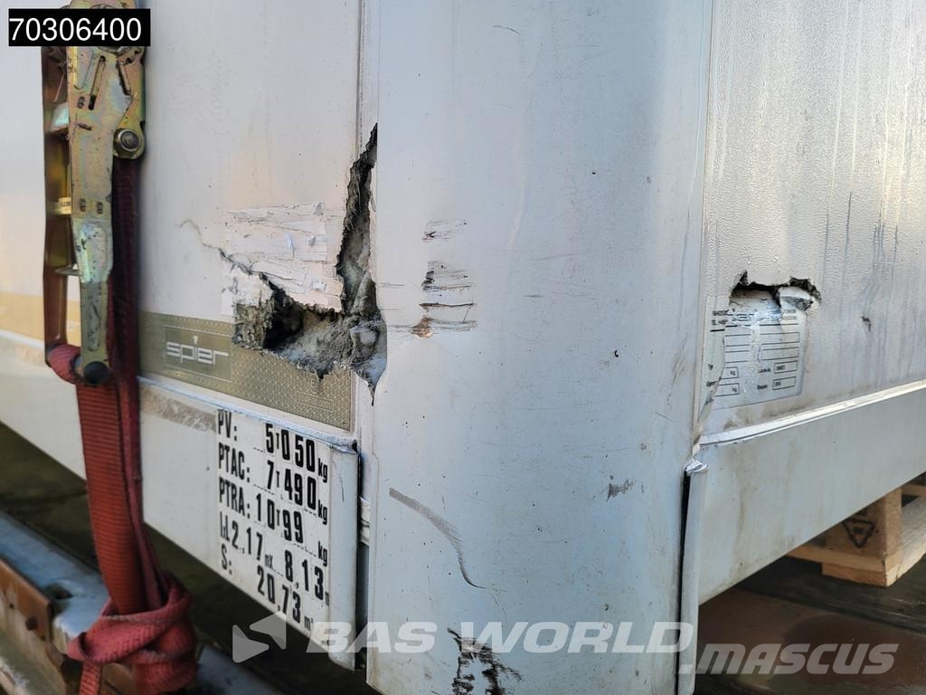 Mercedes-Benz Atego 818 4X2 Ladebordwand Euro 6 Samochody ciężarowe ze skrzynią zamkniętą