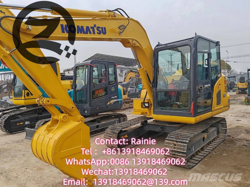 Komatsu PC 60 Pásové rýpadlá