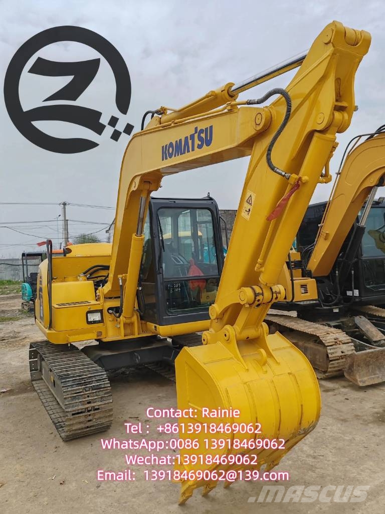 Komatsu PC 60 Pásové rýpadlá