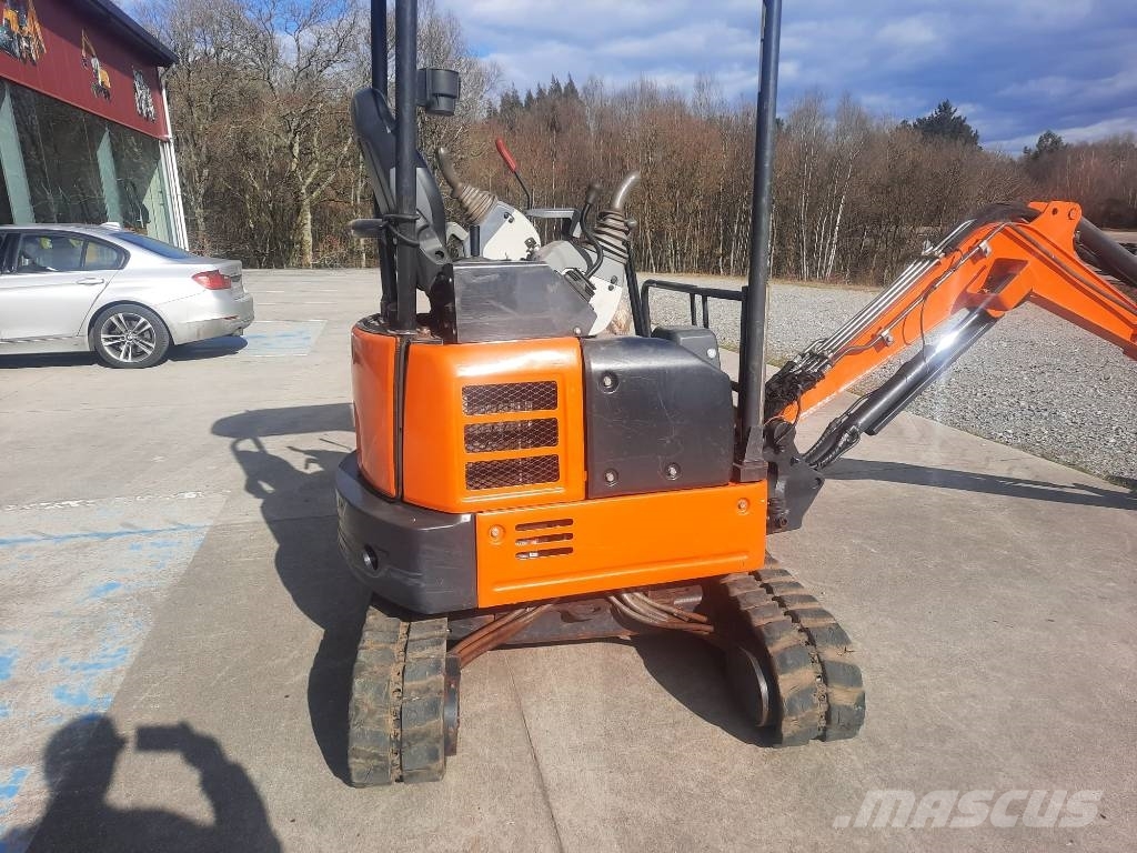Hitachi ZX19U-5A Minikoparki