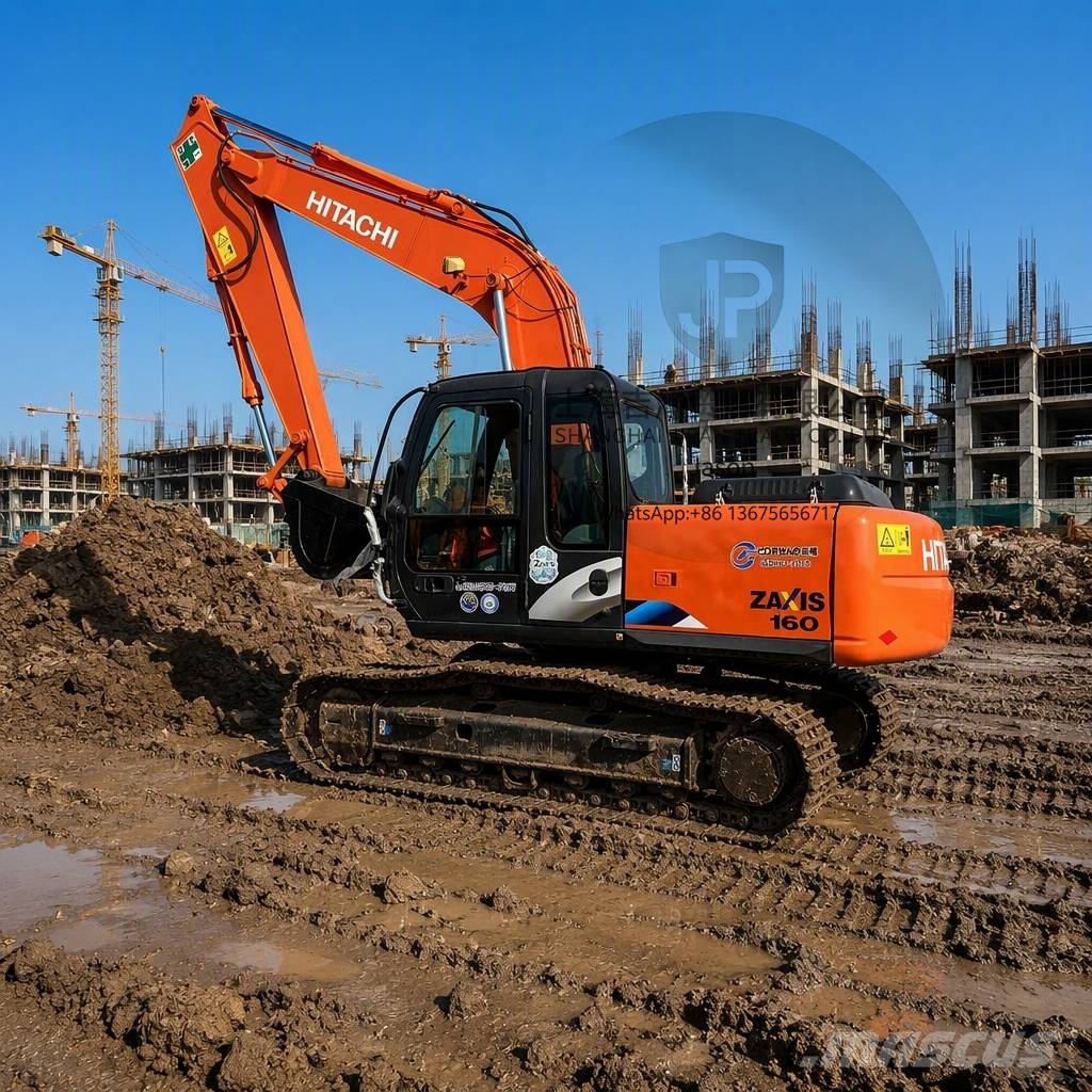 Hitachi ZX 160 Kāpurķēžu ekskavatori