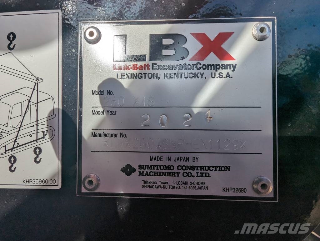 Link-Belt 260X4S Crawler excavators