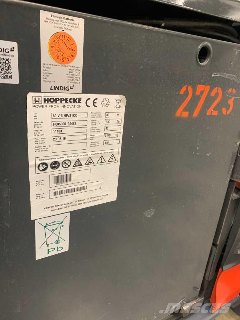 Linde E50HL شاحنات ذات رافعات شوكية تعمل بالكهرباء