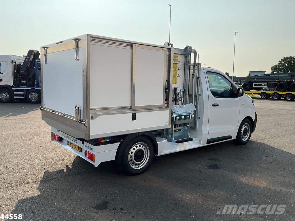 Peugeot E-Expert 100% elektrisch kippende zijlader Prügiautod