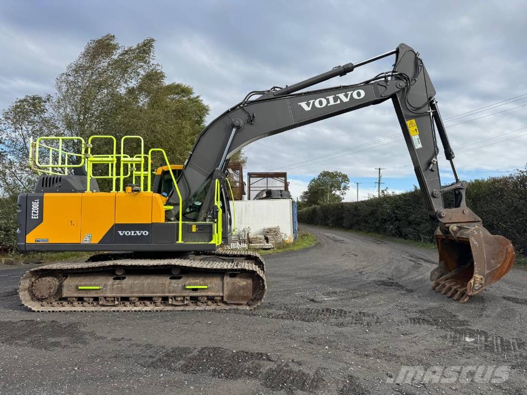 Volvo EC 200 E Bageri gusjeničari