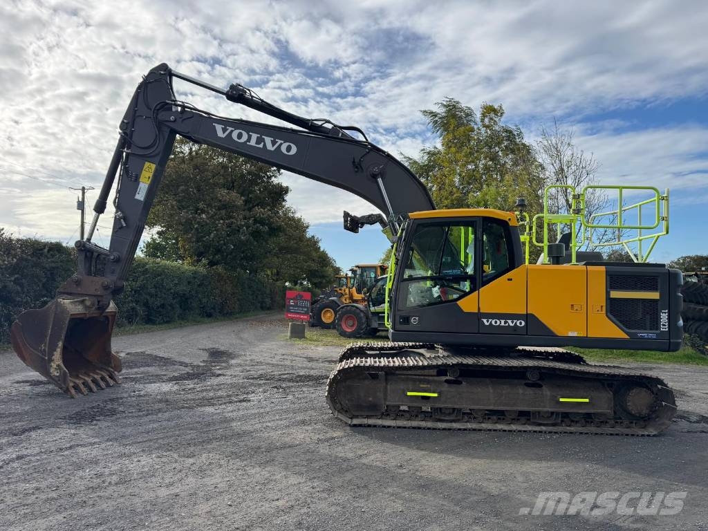 Volvo EC 200 E Bageri gusjeničari
