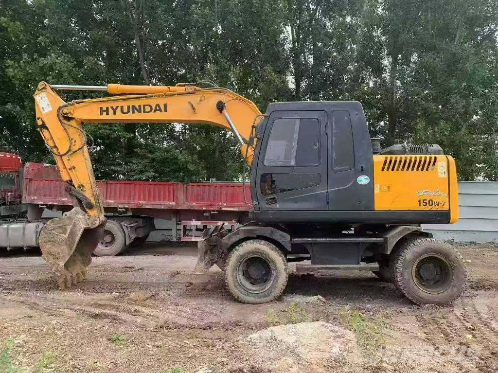 Hyundai 150W-7 Gravemaskiner på hjul