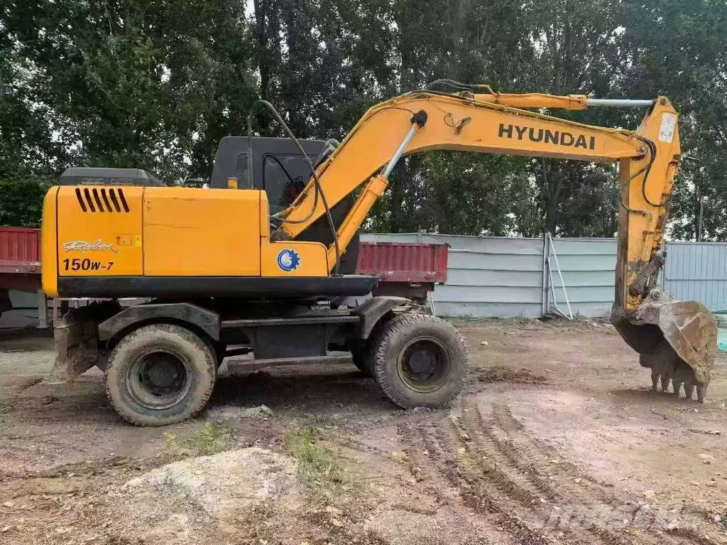 Hyundai 150W-7 Gravemaskiner på hjul