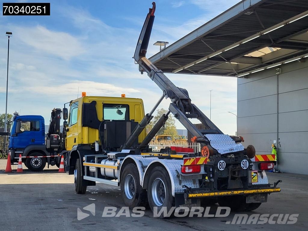 DAF CF 450 6X4 AJK HL20-5430 containersystem Full Stee Vrachtwagen met containersysteem