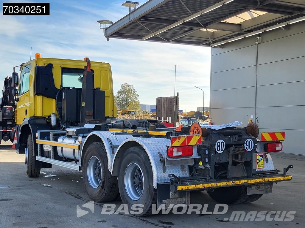 DAF CF 450 6X4 AJK HL20-5430 containersystem Full Stee Vrachtwagen met containersysteem
