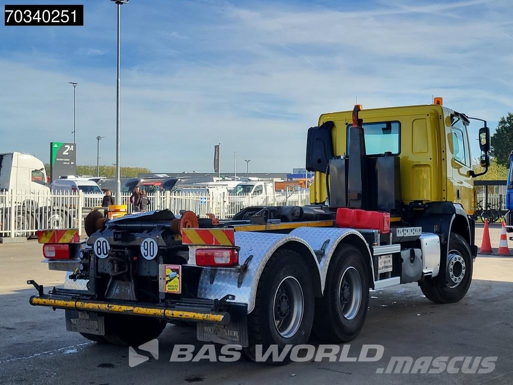 DAF CF 450 6X4 AJK HL20-5430 containersystem Full Stee Vrachtwagen met containersysteem