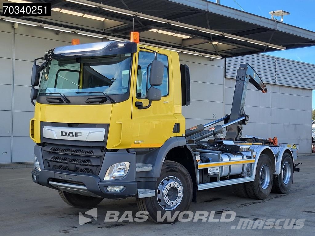 DAF CF 450 6X4 AJK HL20-5430 containersystem Full Stee Vrachtwagen met containersysteem