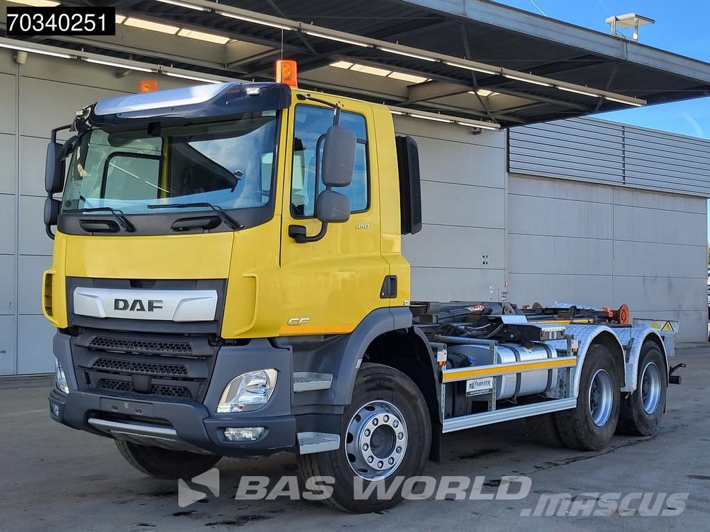 DAF CF 450 6X4 AJK HL20-5430 containersystem Full Stee Vrachtwagen met containersysteem