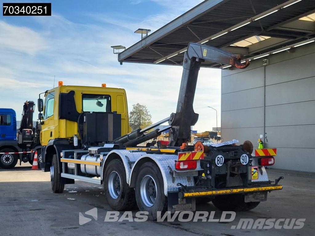 DAF CF 450 6X4 AJK HL20-5430 containersystem Full Stee Vrachtwagen met containersysteem