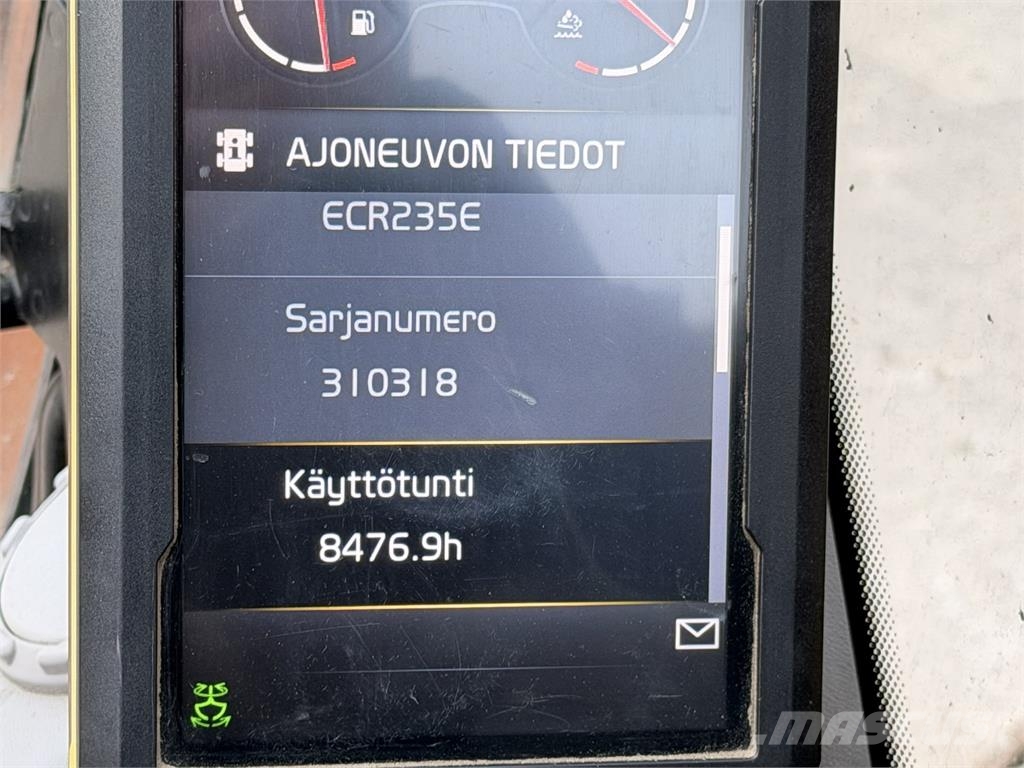Volvo ECR235EL حفارات زحافة