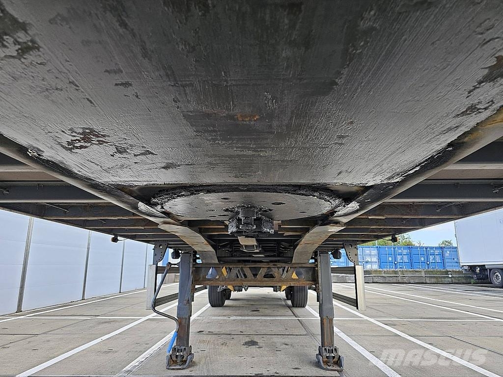  weka 2 AXLE CLOSED BOX STEER AXLE 3T LIFT Noslēgtās piekabes