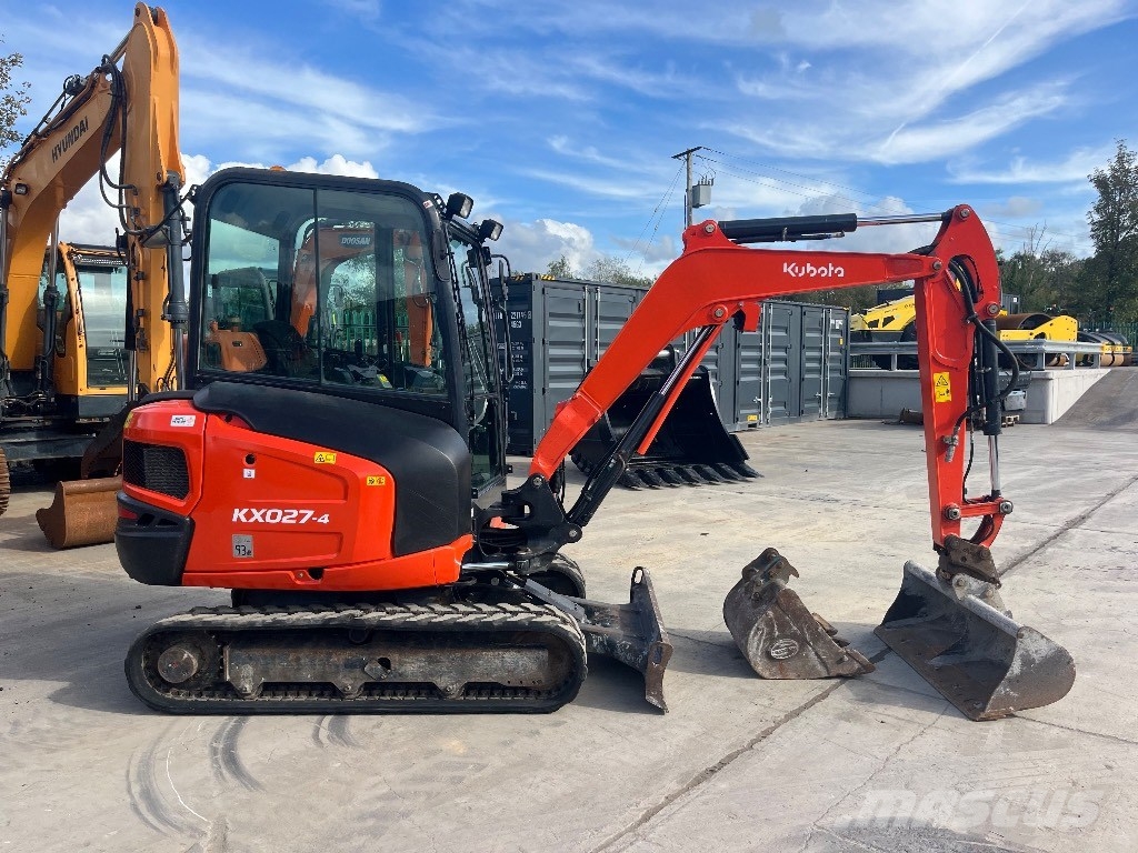 Kubota KX 027-4 Minigravere <7t