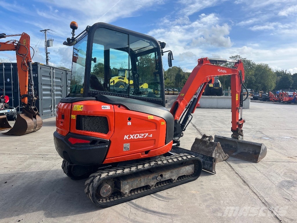 Kubota KX 027-4 Minigravere <7t