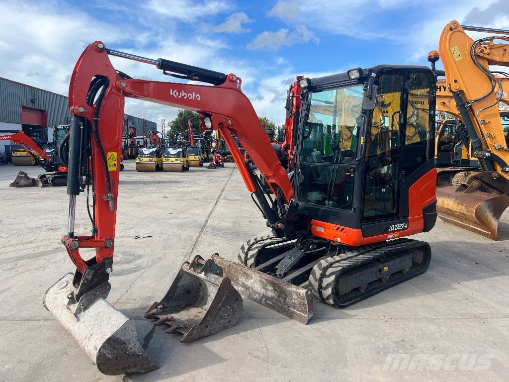 Kubota KX 027-4 Minigravere <7t