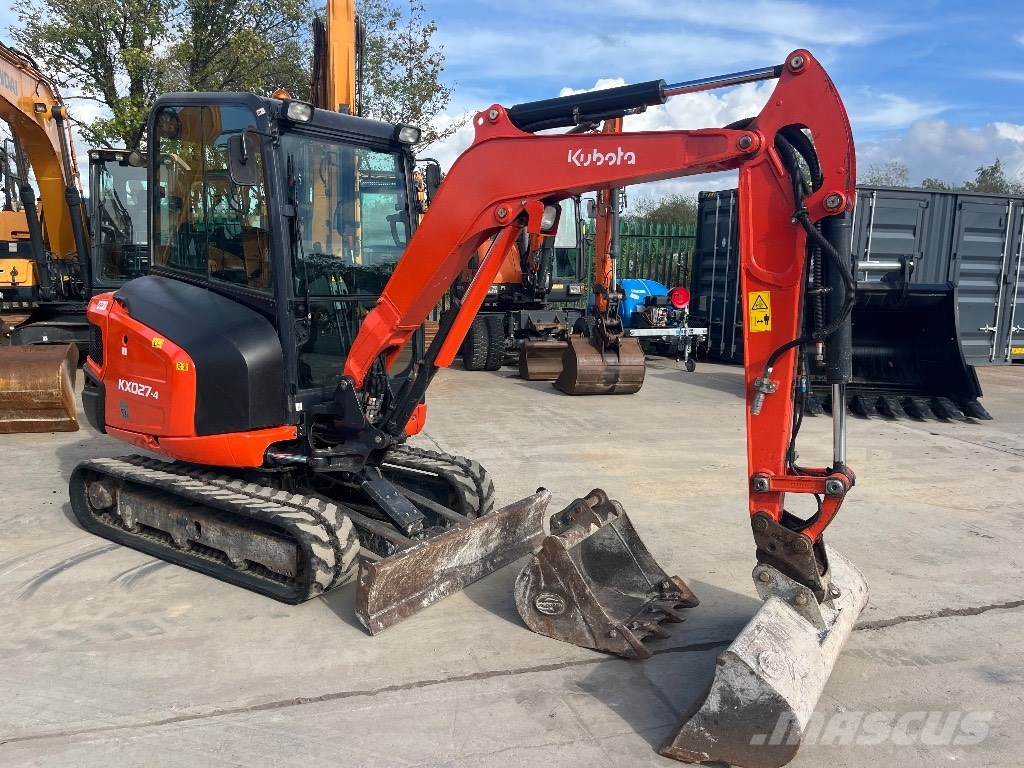 Kubota KX 027-4 Minigravere <7t