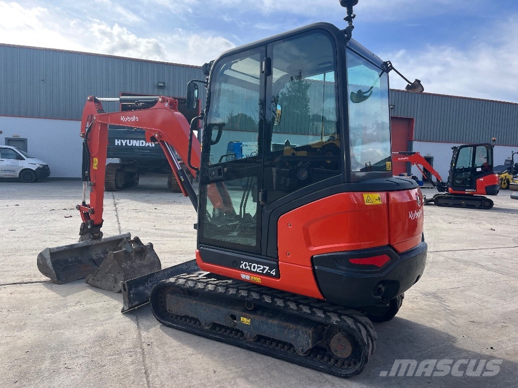 Kubota KX 027-4 Minigravere <7t