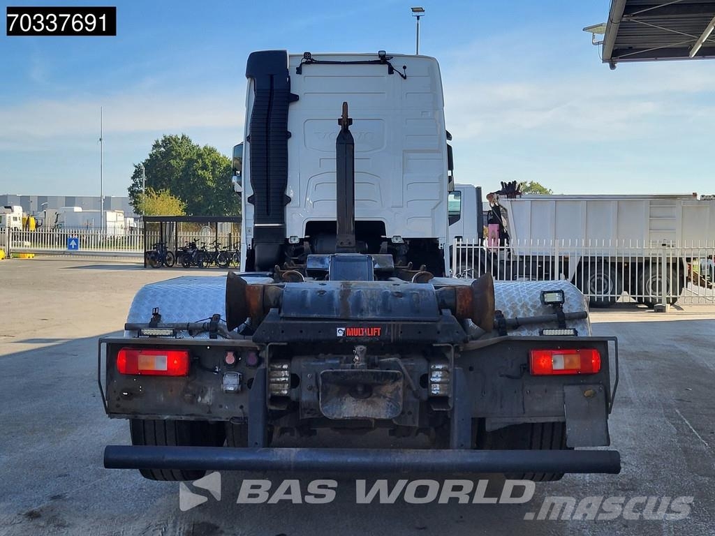 Volvo FH 500 6X2 HIAB ULT21S61 containersystem Lift+Stee Rol kiper kamioni sa kukom za podizanje tereta