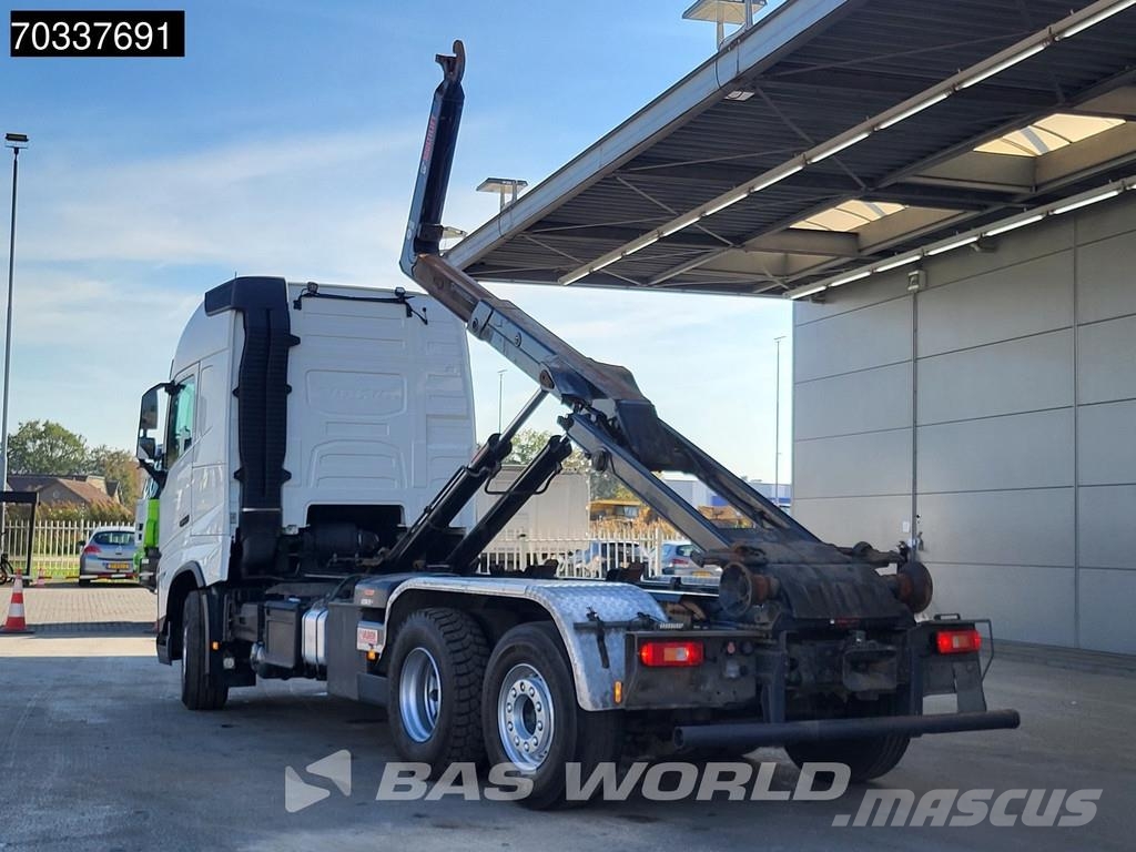 Volvo FH 500 6X2 HIAB ULT21S61 containersystem Lift+Stee Rol kiper kamioni sa kukom za podizanje tereta