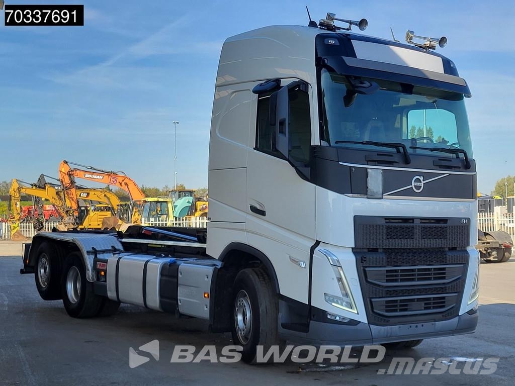 Volvo FH 500 6X2 HIAB ULT21S61 containersystem Lift+Stee Rol kiper kamioni sa kukom za podizanje tereta