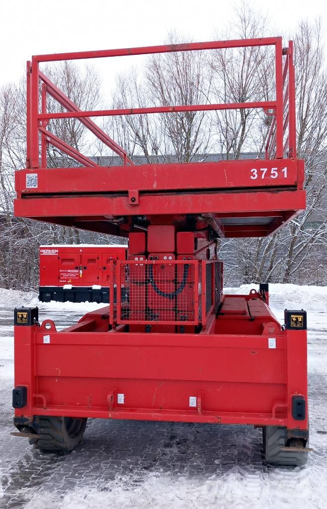 HAB S195-24D4WDS رافعات مقصية الشكل