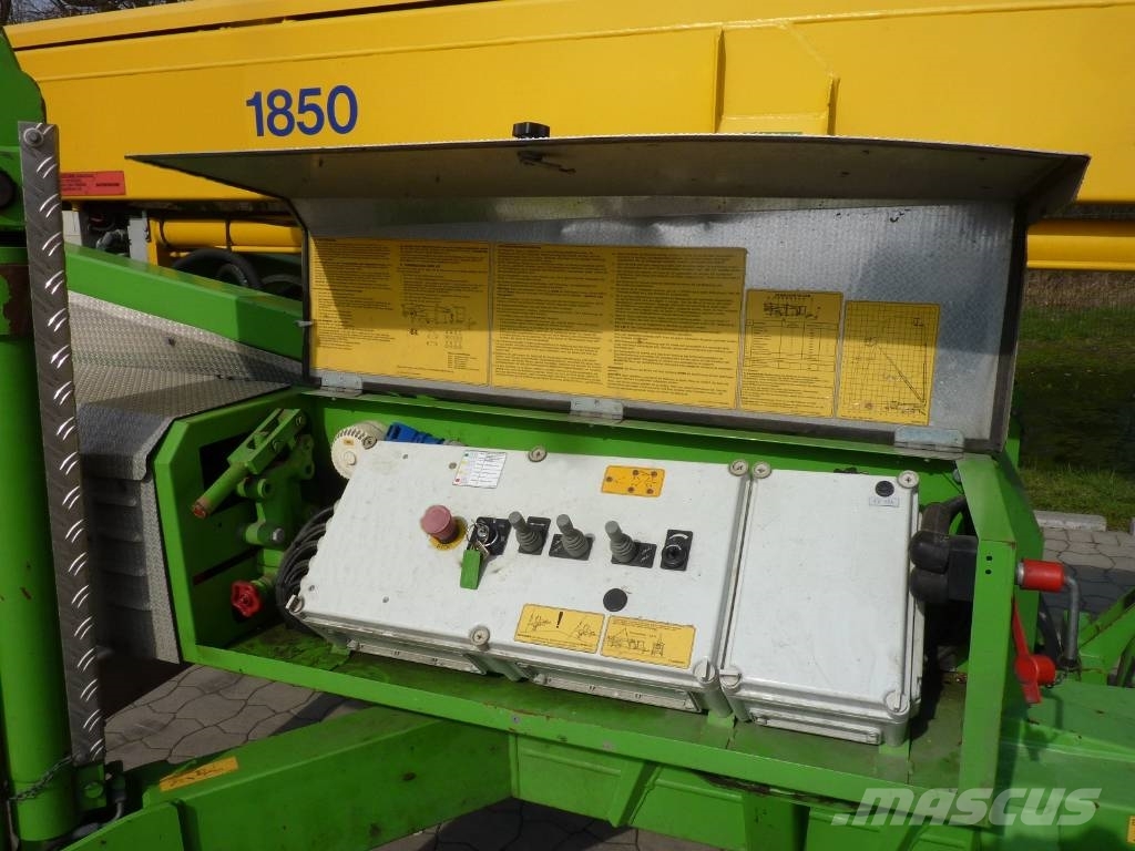 Omme 1850 EB المنصات الهوائية المثبتة على مقطورة