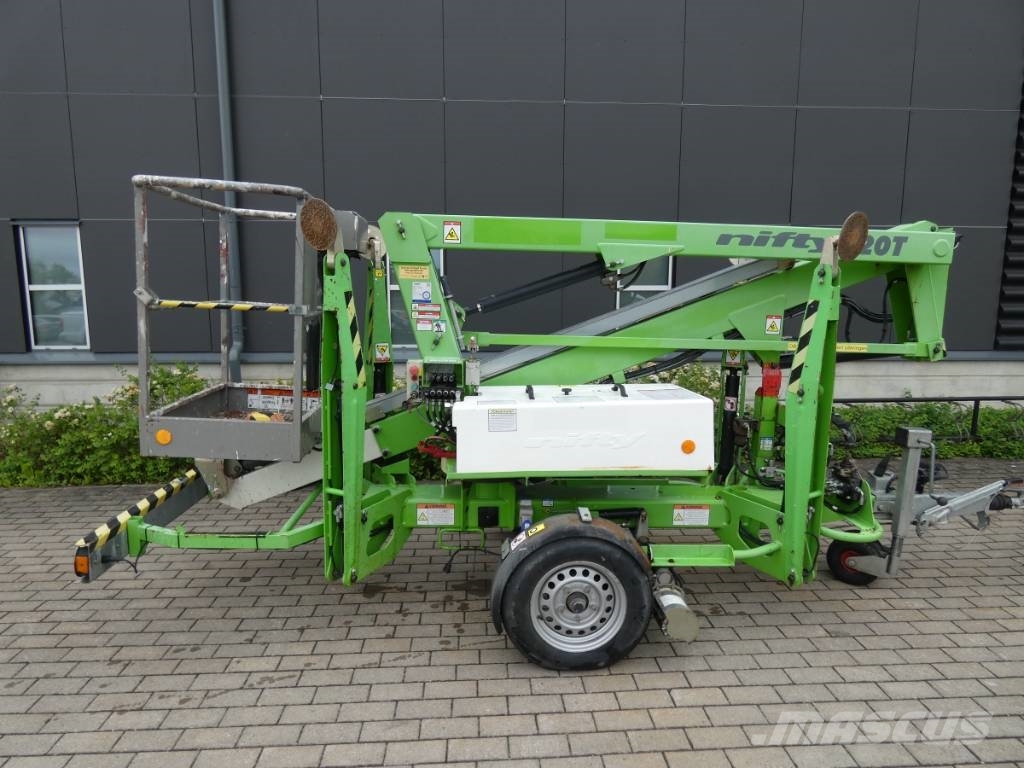 Niftylift 120 TAC المنصات الهوائية المثبتة على مقطورة