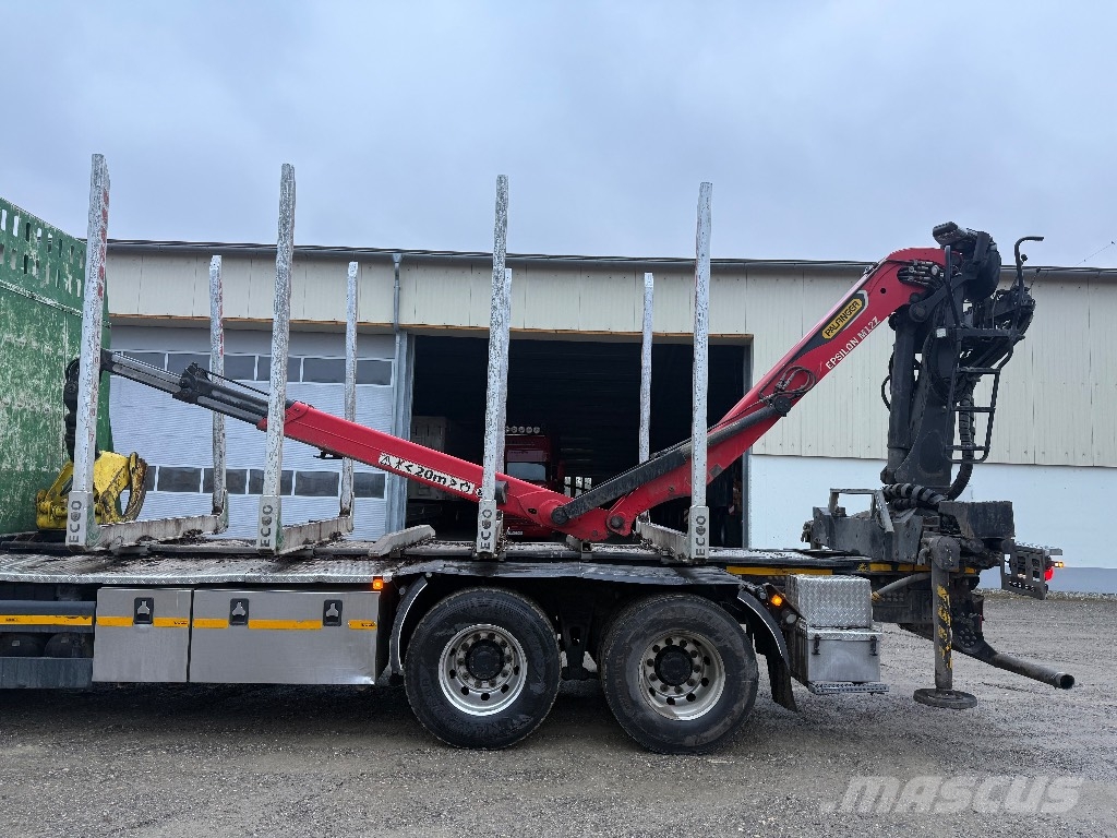 MAN TGX 26.510 Φορτηγά ξυλείας